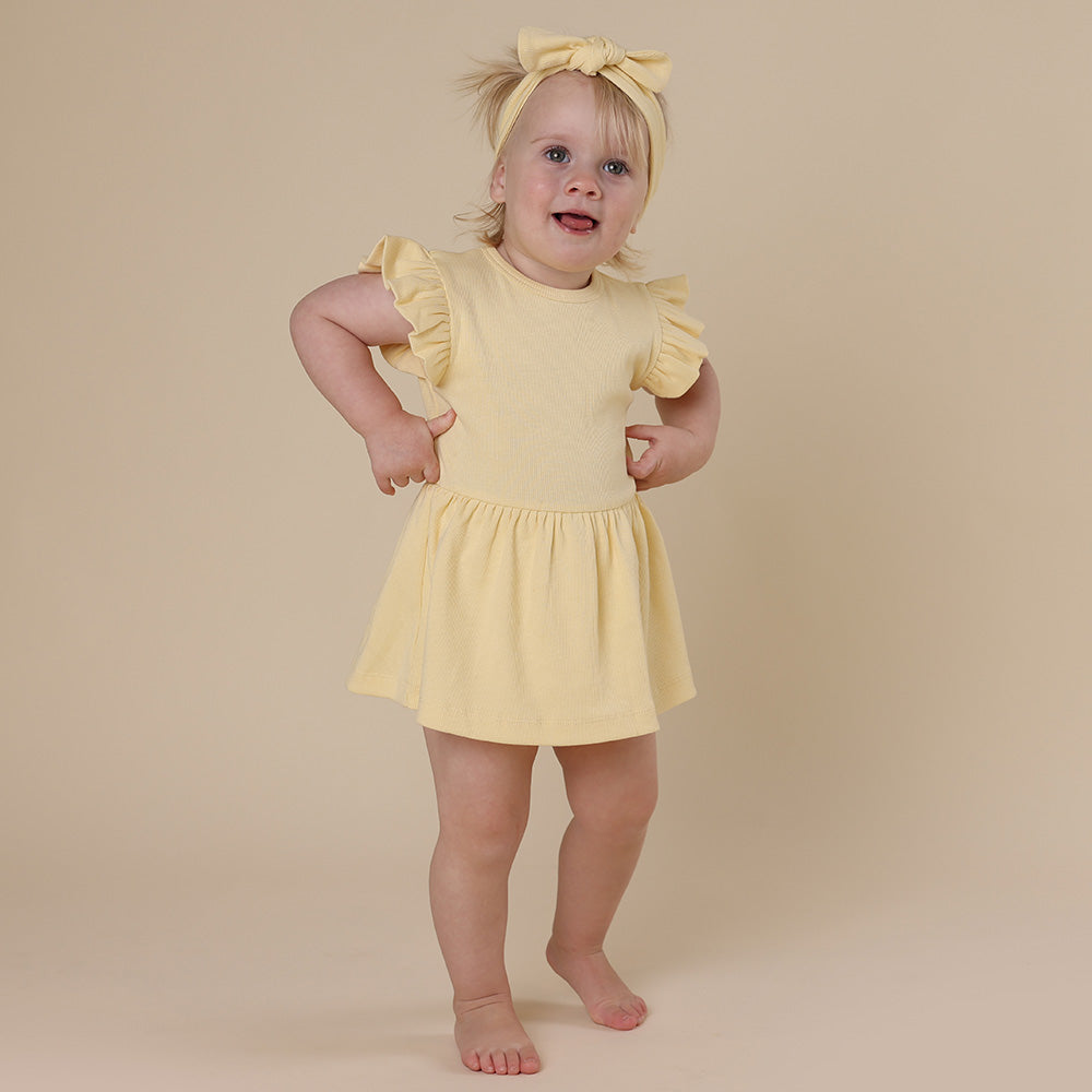 Sunlight Short Sleeve Organic Dress - View 7