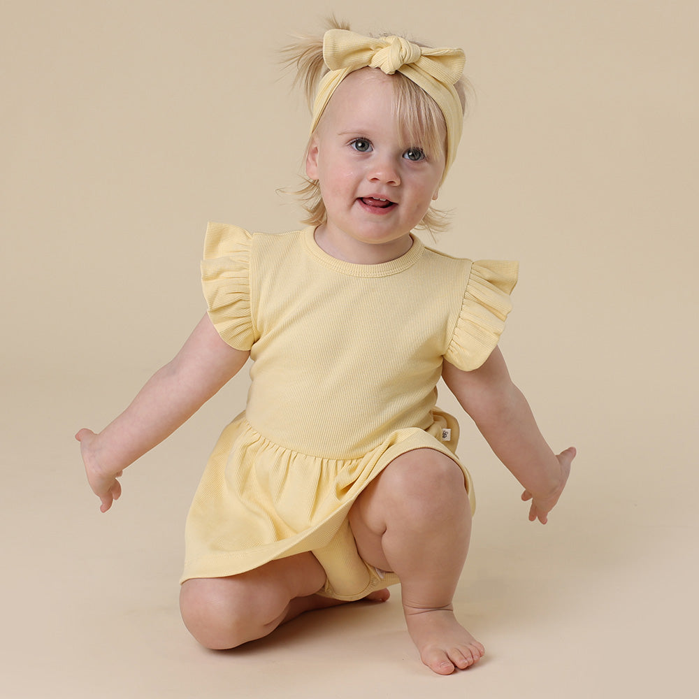 Sunlight Short Sleeve Organic Dress - View 5