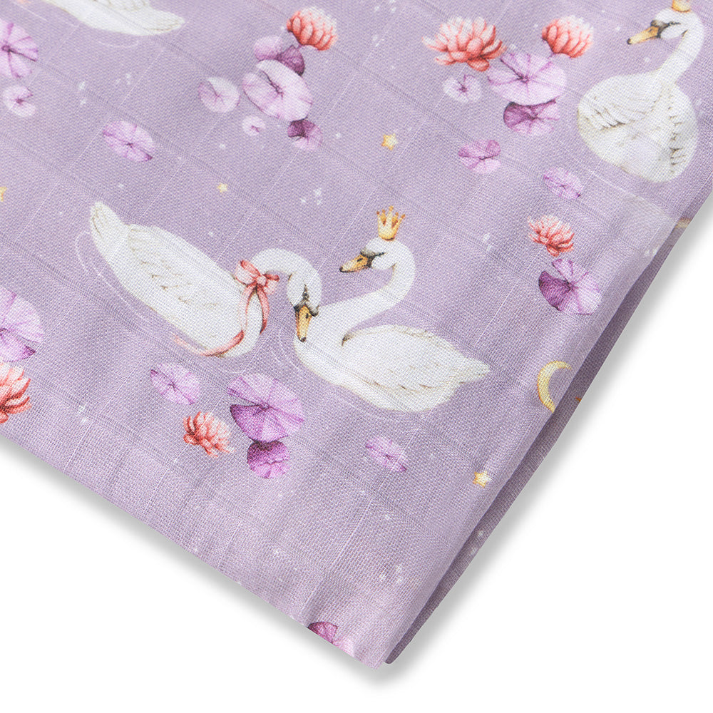 Swan Lake Organic Muslin Wrap - View 5