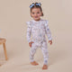 Sweet Swallows Organic Snugglesuit Convertible Romper with Frill - Thumbnail 8