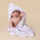Sweet Swallows Organic Baby Towel & Wash Cloth Set - Thumbnail 2