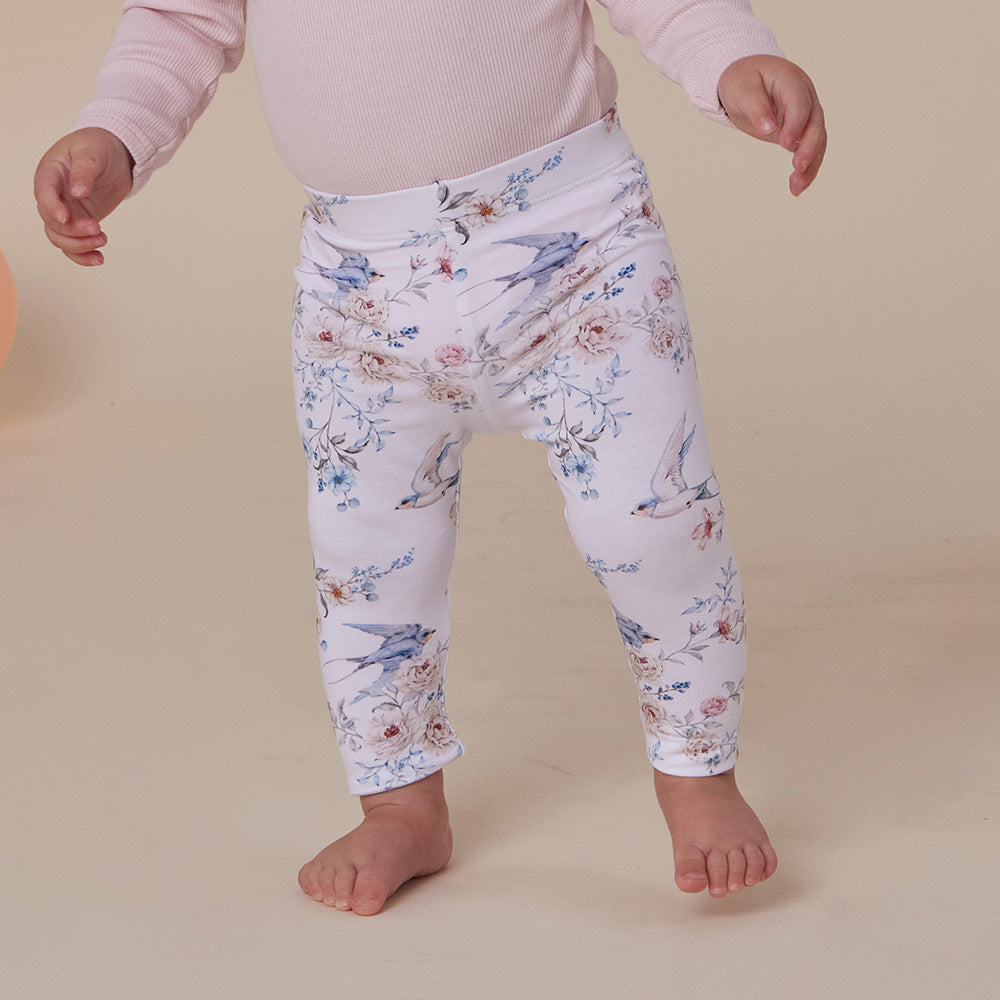 Sweet Swallows Organic Leggings - View 4
