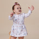 Sweet Swallows Long Sleeve Organic Dress - Thumbnail 12