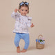Sweet Swallows Organic Long Sleeve Top with Frill - Thumbnail 6