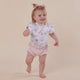 Sweet Swallows Short Sleeve Organic Bodysuit with Frill - Thumbnail 11