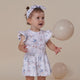 Sweet Swallows Short Sleeve Organic Dress - Thumbnail 5