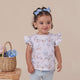 Sweet Swallows Organic Short Sleeve Top with Frill - Thumbnail 8