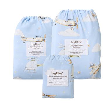 Bundle - Taking Flight King Single Bedding | Snuggle Hunny