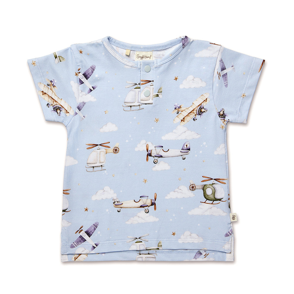Taking Flight Organic Short Sleeve Top - View 2