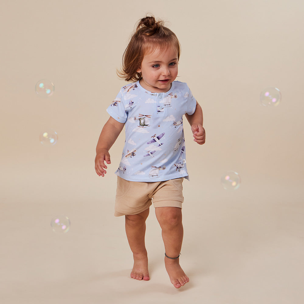 Taking Flight Organic Short Sleeve Top - View 9