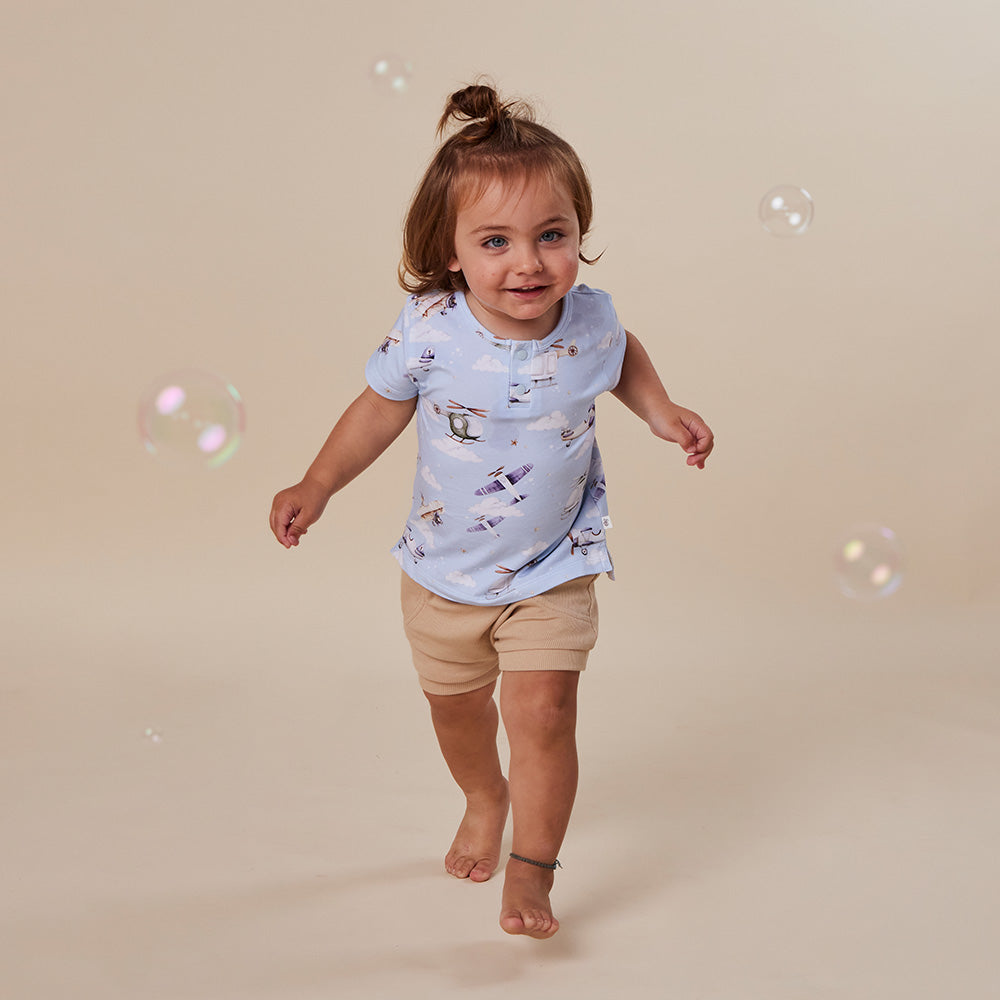 Taking Flight Organic Short Sleeve Top - View 5