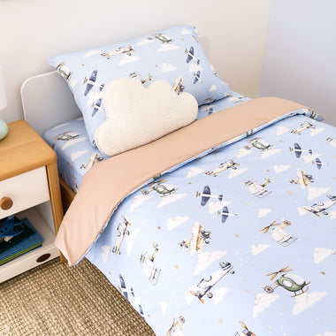 Taking Flight Organic Cotton Quilt Cover | Snuggle Hunny