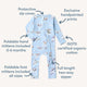 Taking Flight Organic Snugglesuit Convertible Romper - Thumbnail 4