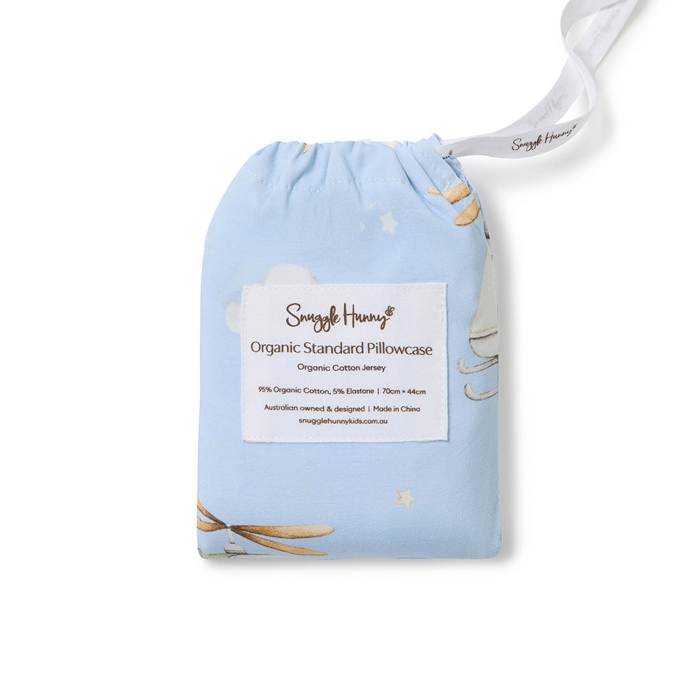 Taking Flight Organic Cotton Single Pillowcase - View 4