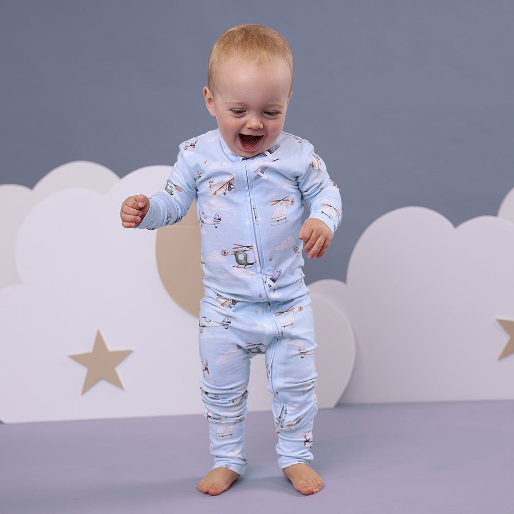 Taking Flight Organic Snugglesuit Convertible Romper - View 10