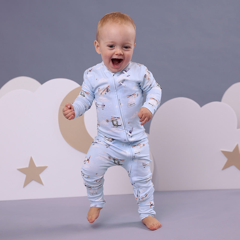 Taking Flight Organic Snugglesuit Convertible Romper - View 1