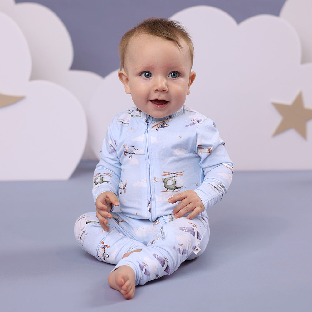 Taking Flight Organic Snugglesuit Convertible Romper - View 12