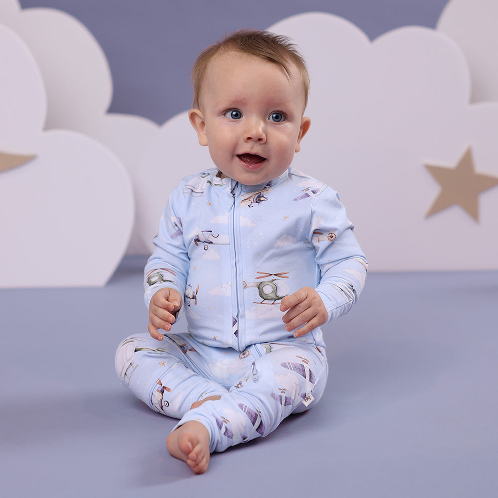 Taking Flight Organic Snugglesuit Convertible Romper - View 5