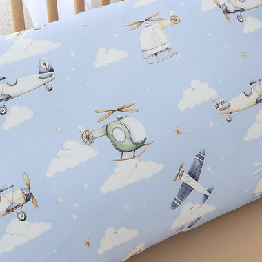Taking Flight Organic Cotton Toddler Pillowcase | Snuggle Hunny