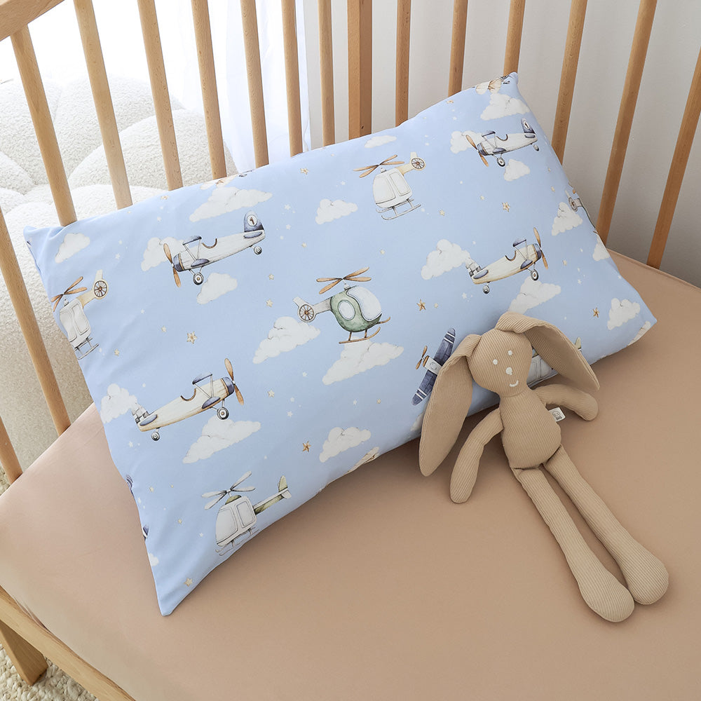 Taking Flight Organic Cotton Toddler Pillowcase - View 3