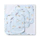 Taking Flight Organic Baby Towel & Wash Cloth Set - Thumbnail 1