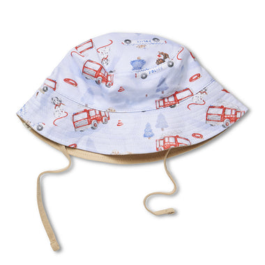 To The Rescue Reversible Cotton Bucket Hat | Snuggle Hunny