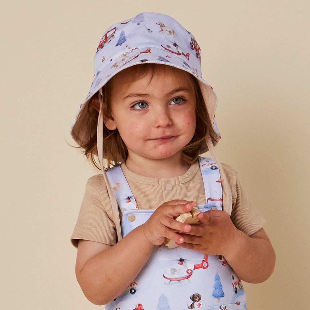 To The Rescue Reversible Cotton Bucket Hat - View 4