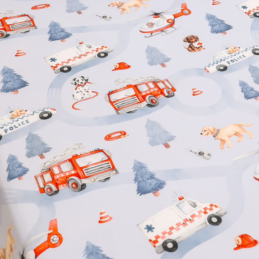 To The Rescue Organic Cotton Fitted Sheet - View 2