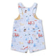 To The Rescue Organic Snuggle Overall Shorts - Thumbnail 10