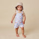 To The Rescue Organic Snuggle Overall Shorts - Thumbnail 5