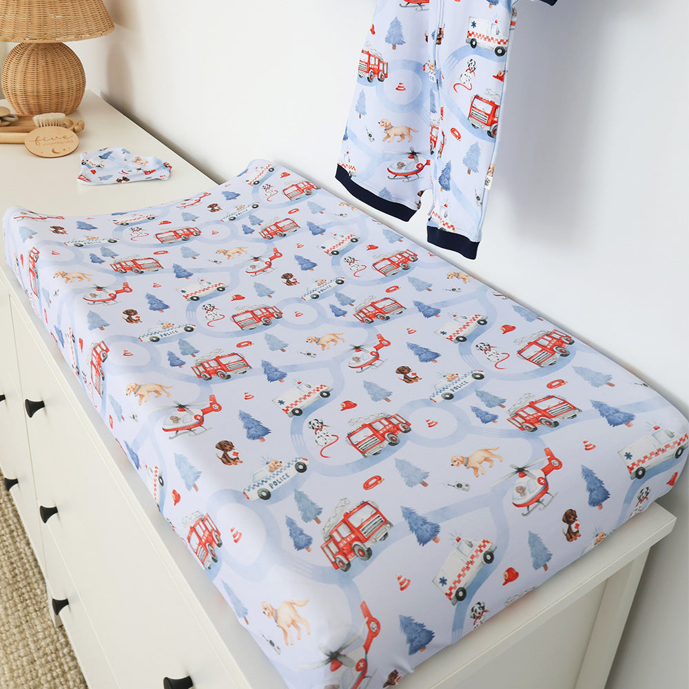To The Rescue Organic Bassinet Sheet / Change Pad Cover - View 3