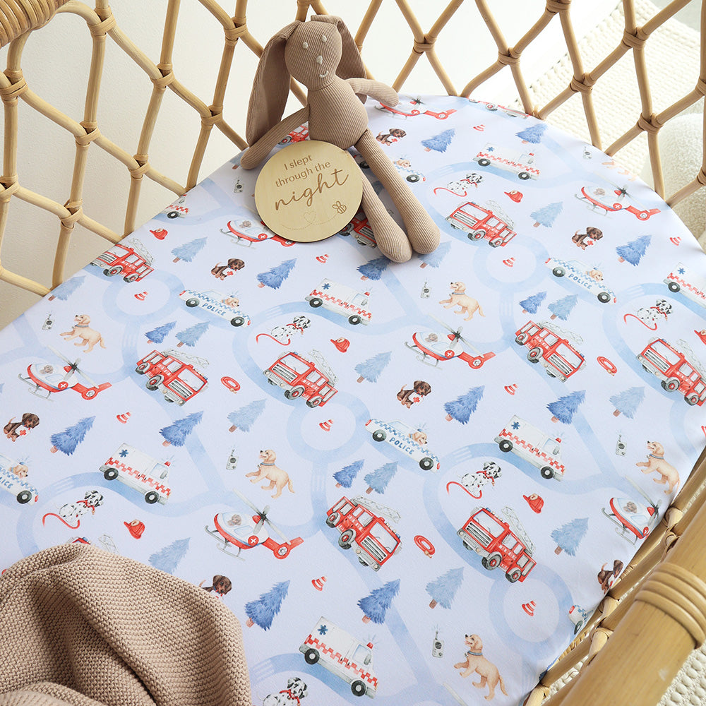 To The Rescue Organic Bassinet Sheet / Change Pad Cover - View 4