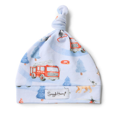 To The Rescue Organic Knotted Beanie | Snuggle Hunny