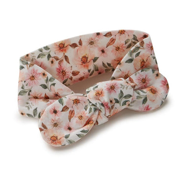 Topknot - Spring Floral Organic Topknot