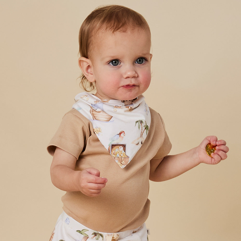 Treasure Island Organic Dribble Bib - View 1