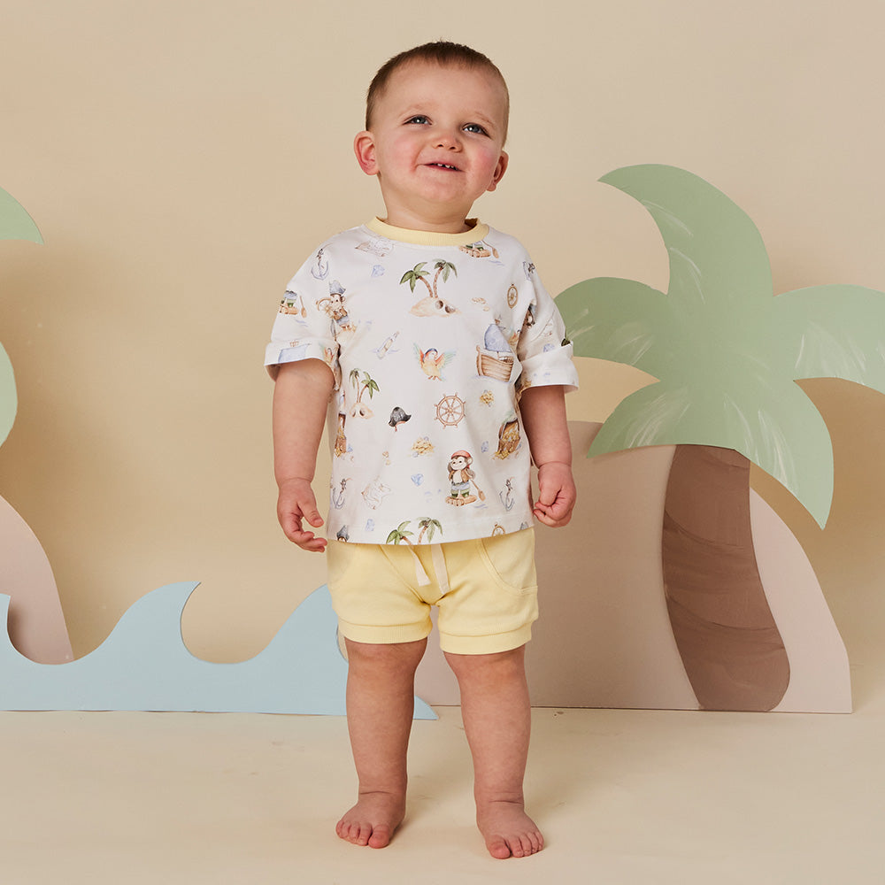Treasure Island Organic Oversized Tee - View 4