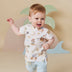 Treasure Island Organic Short Sleeve Top | Snuggle Hunny
