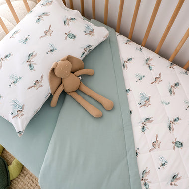 Turtle Organic Cotton Toddler Pillowcase | Snuggle Hunny