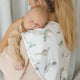 Turtle Organic Cotton Burp Cloth - Thumbnail 4