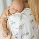 Turtle Organic Cotton Burp Cloth - Thumbnail 6