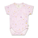 Twinkle Short Sleeve Organic Kimono Bodysuit - Thumbnail 2