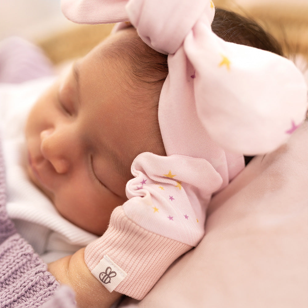 Twinkle Organic Cotton Mittens - View 3