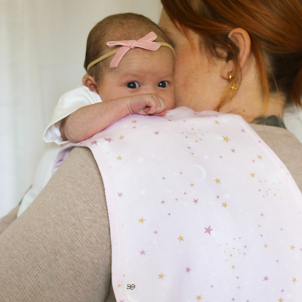 Twinkle Organic Cotton Burp Cloth - View 4