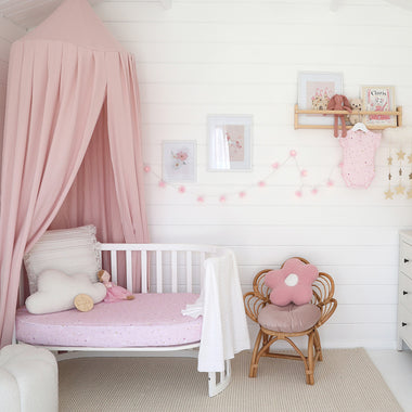 Twinkle Organic Fitted Cot Sheet | Snuggle Hunny