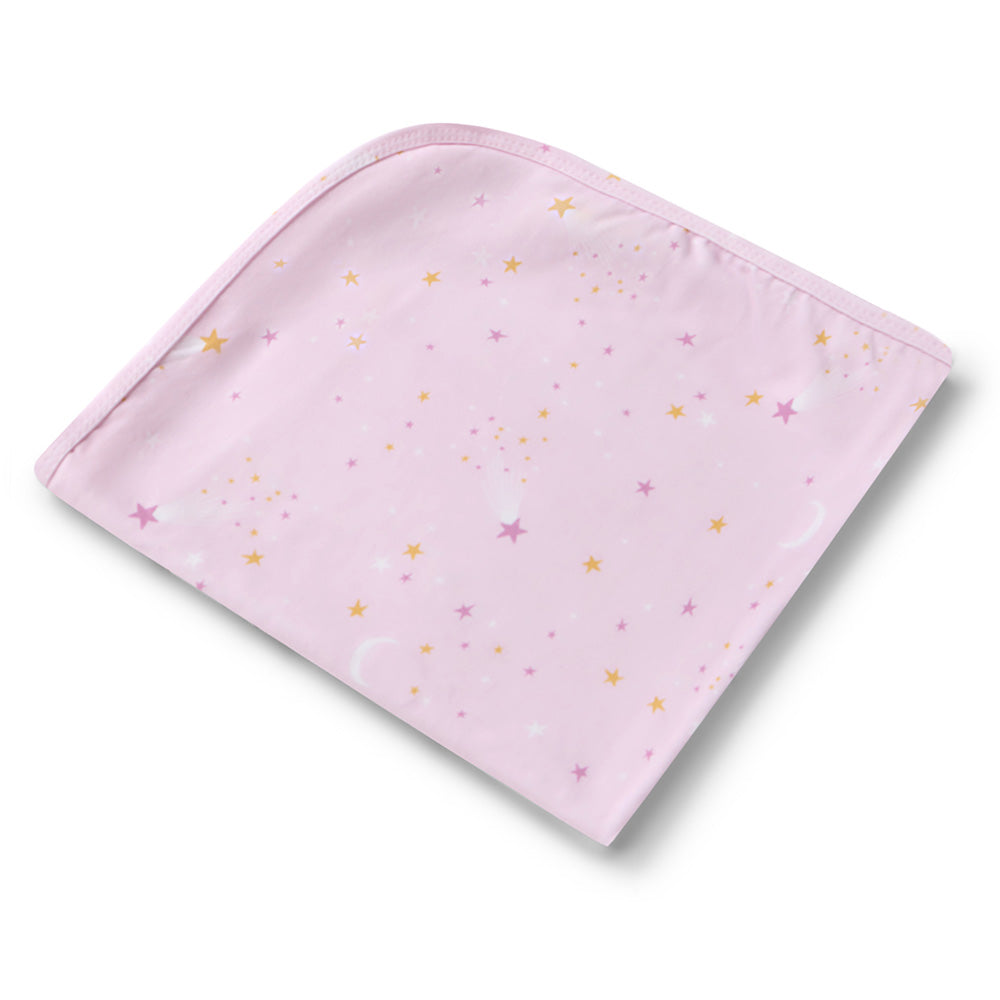 Twinkle Organic Jersey Wrap & Topknot Set - View 5
