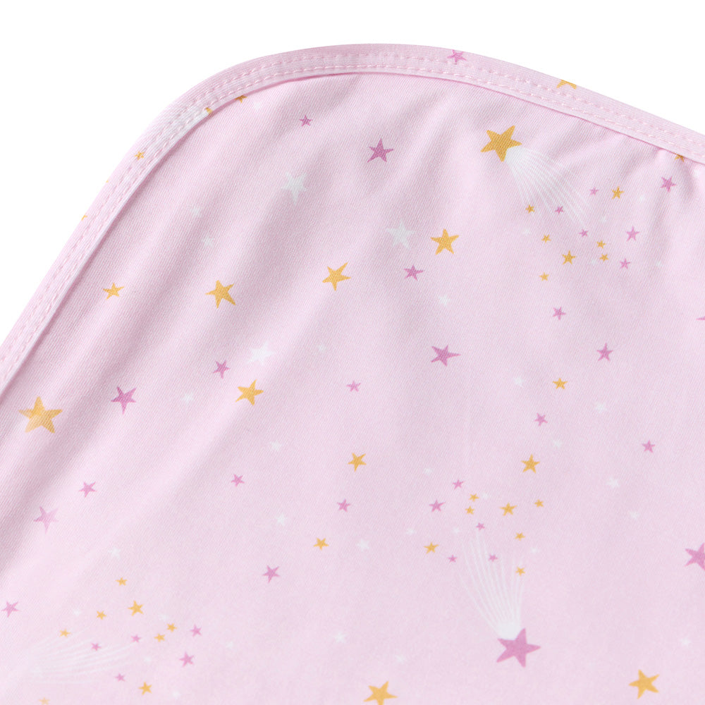 Twinkle Organic Jersey Wrap & Topknot Set - View 8