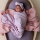 Twinkle Organic Jersey Wrap & Topknot Set - Thumbnail 7