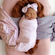 Twinkle Organic Jersey Wrap & Topknot Set - Thumbnail 1