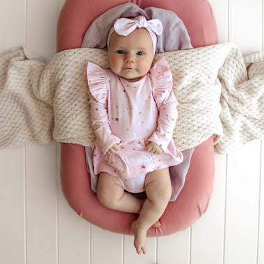 Twinkle Long Sleeve Organic Dress | Snuggle Hunny