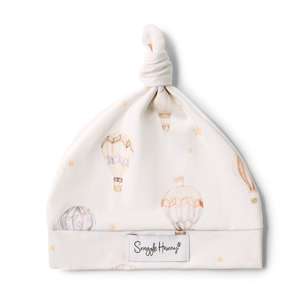 Up & Away Organic Knotted Beanie - View 2